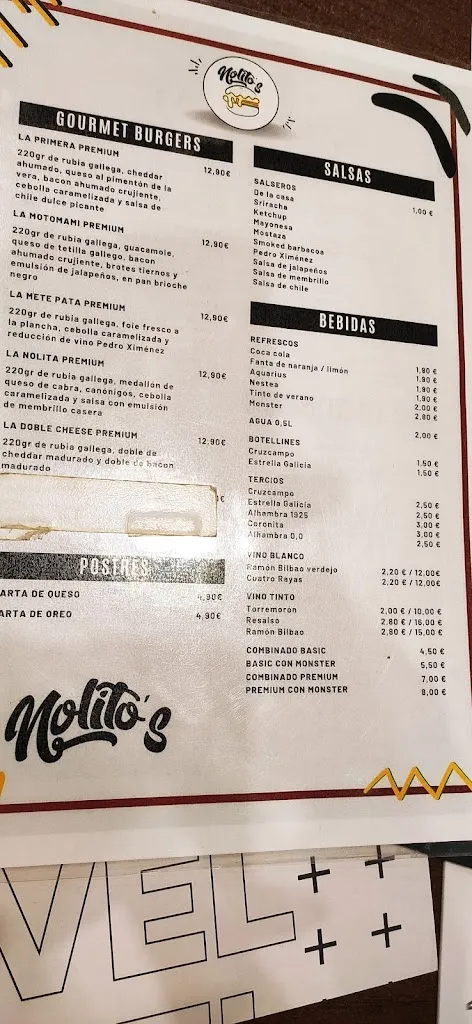 Menu_Nolitos Burger_Puente Genil_immagine_4