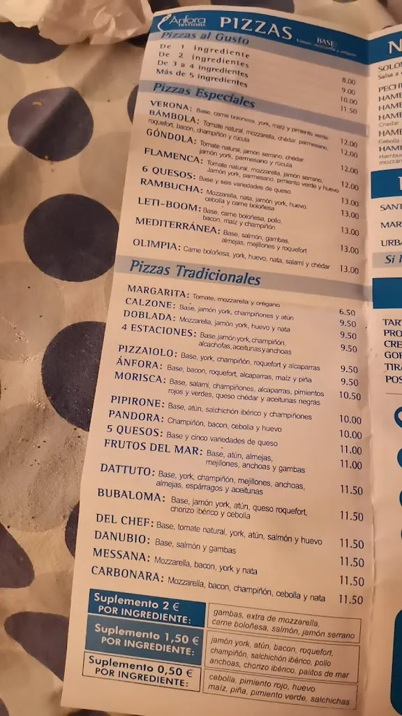 Menu_Pizzeria Ánfora Trattoria_Puente Genil_image_3