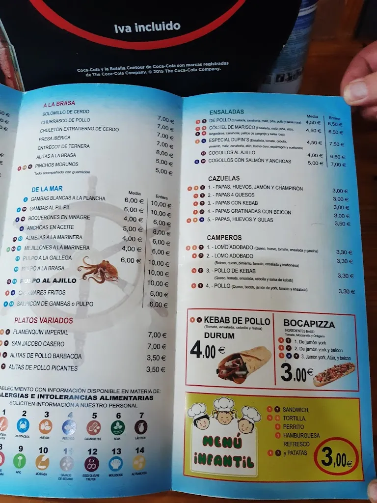 Menu_Dupin´s 1 Bocatería y Hamburguesería_Puente Genil_immagine_2