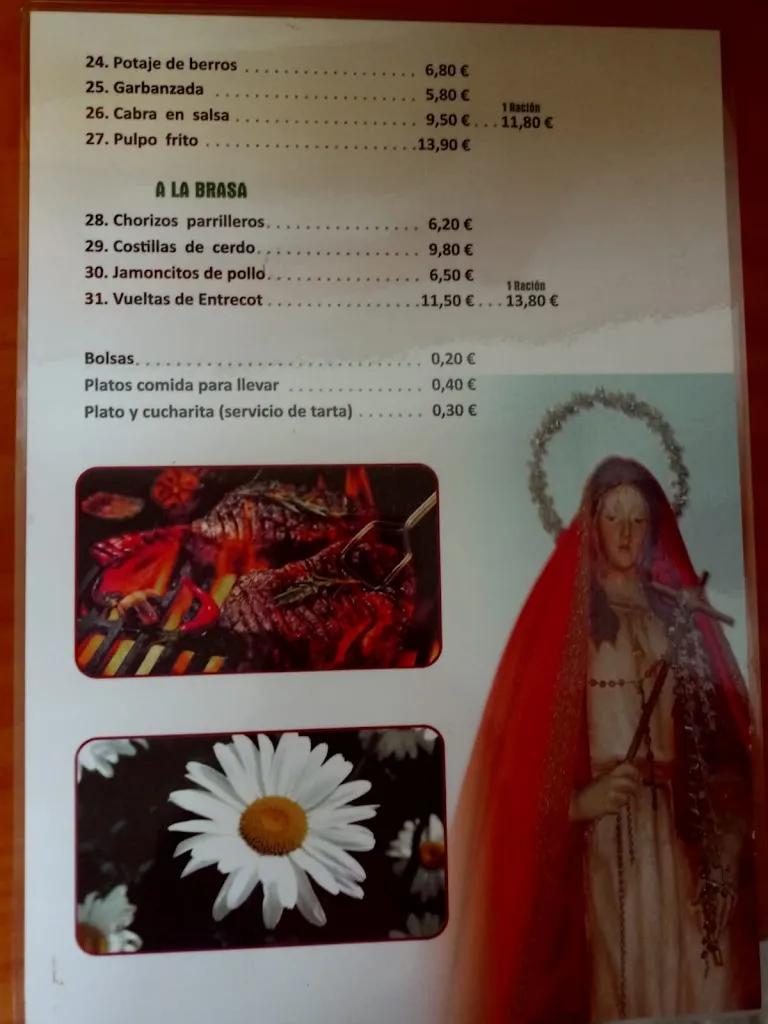 Menu_Bar Café Asociación de Vecinos Santa Margarita El Salobre_Salobre_image_3