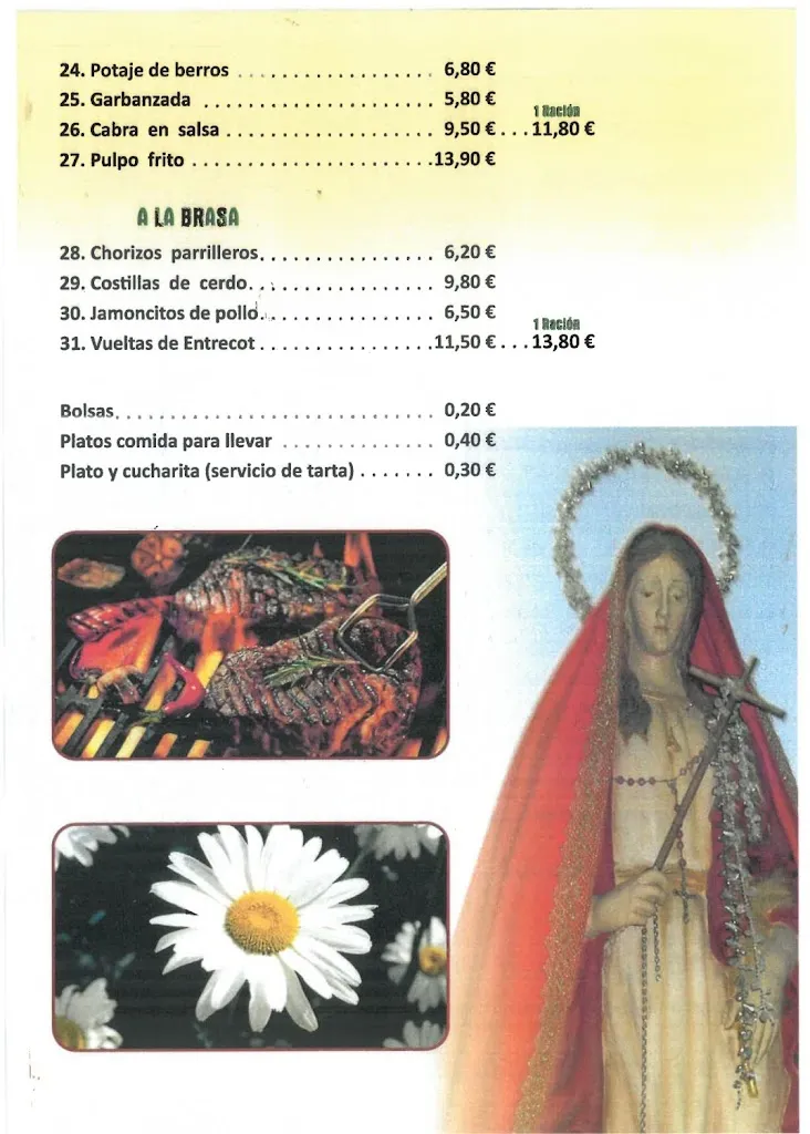 Menu_Bar Café Asociación de Vecinos Santa Margarita El Salobre_Salobre_image_4