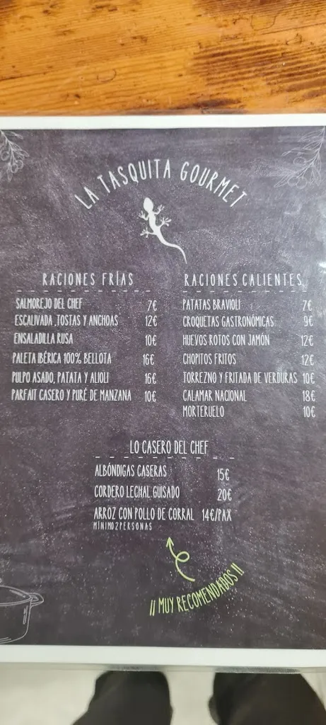 Menu_La Tasquita Gourmet_Barajas de Melo_image_1