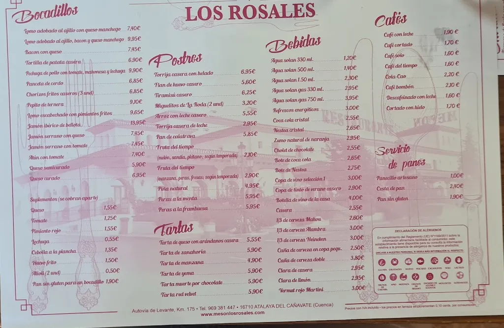 Menu_Restaurant Meson Los Rosales_Atalaya del Cañavate_image_2