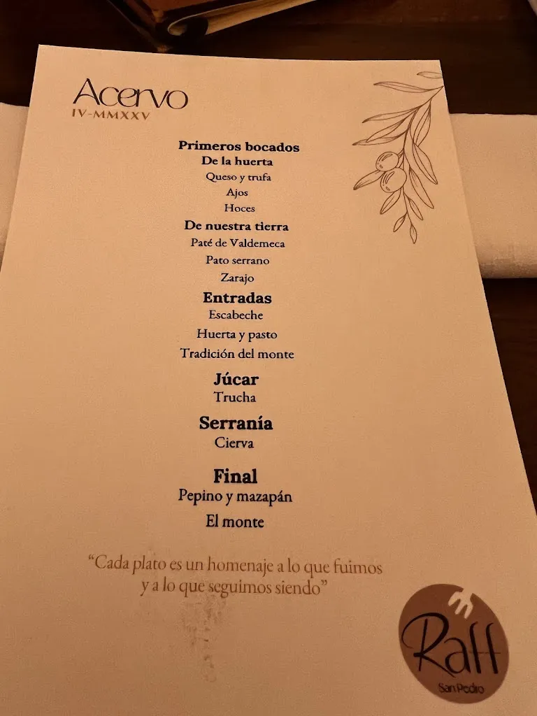 Menu_Restaurante Raff San Pedro_Bascuñana de San Pedro_image_2