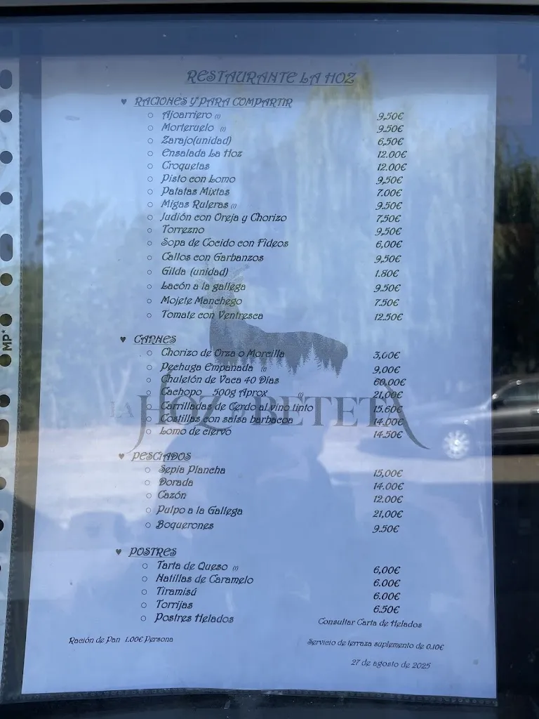 Menu_La Hoz de Beteta Bar-Restaurante_Beteta_image_3