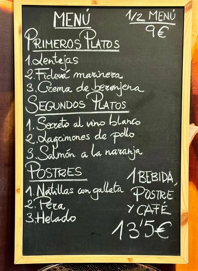 Menu_La Manchuela Gastrobar_Buenache de Alarcón_immagine_4