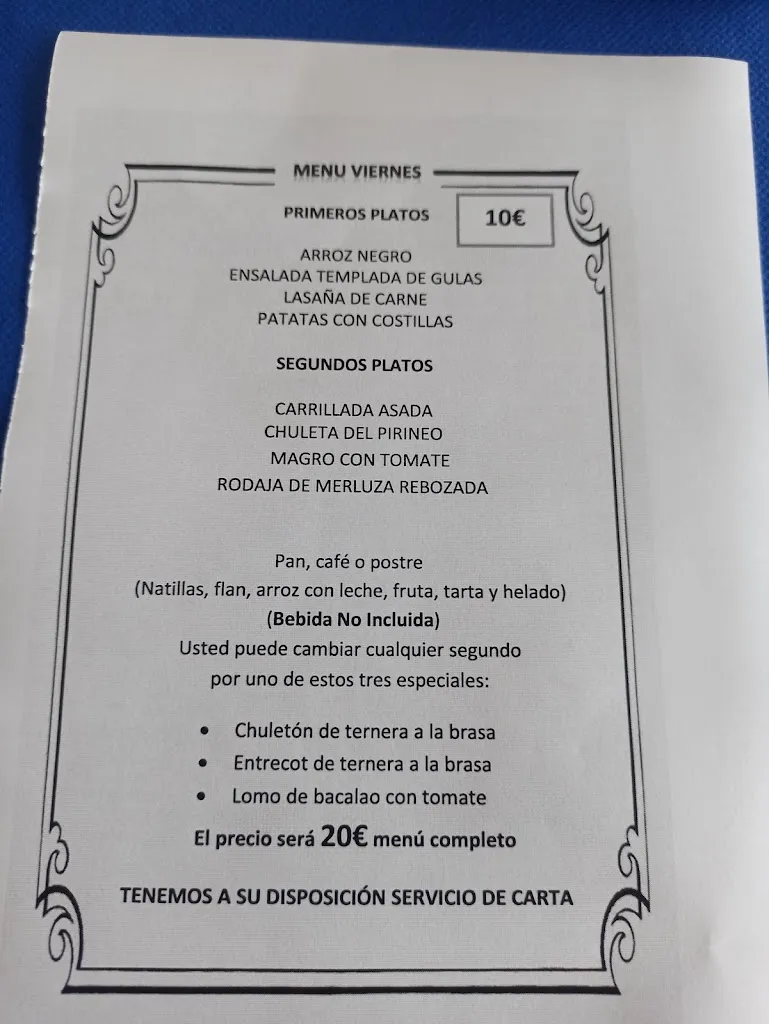 Menu_Buffet Restaurante “El Área“_Abia de la Obispalía_image_2