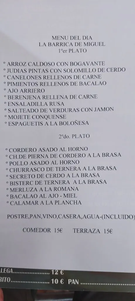 Will_Mesón La Barrica de Miguel_Abia de la Obispalía_review