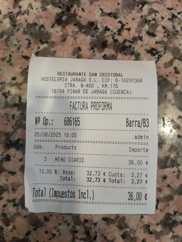 francisco j gavilan ramos_Restaurante San Cristóbal_Abia de la Obispalía_review