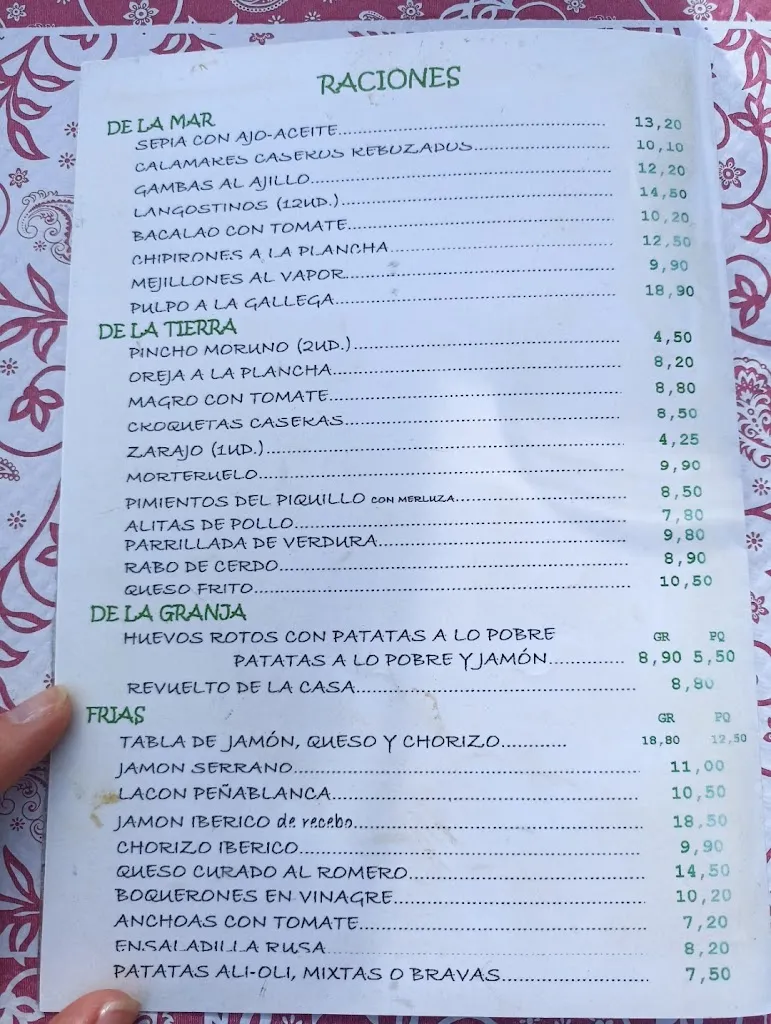 Menu_Restaurante Peñablanca_Abia de la Obispalía_image_1