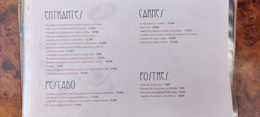 Menu_Savbia Restaurante_Abia de la Obispalía_image_2