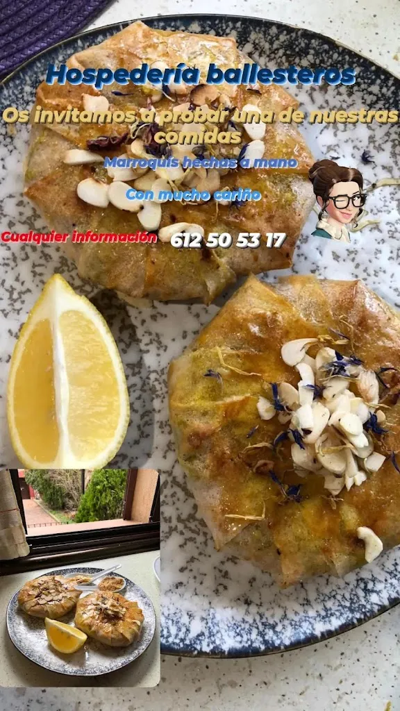 Menu_Restaurante Hospedería Ballesteros_Abia de la Obispalía_immagine_5