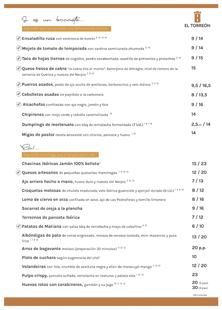 Menu_Restaurante El Torreón_Abia de la Obispalía_image_2