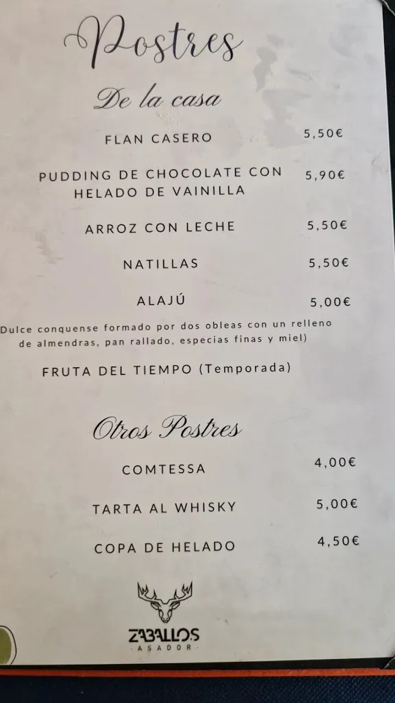 Menu_Bar Restaurante Zaballos_Abia de la Obispalía_image_3