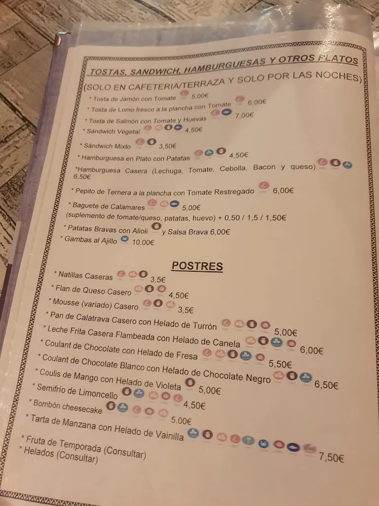 Menu_Hostal Rural & Restaurante La Muralla_Belmonte_image_4