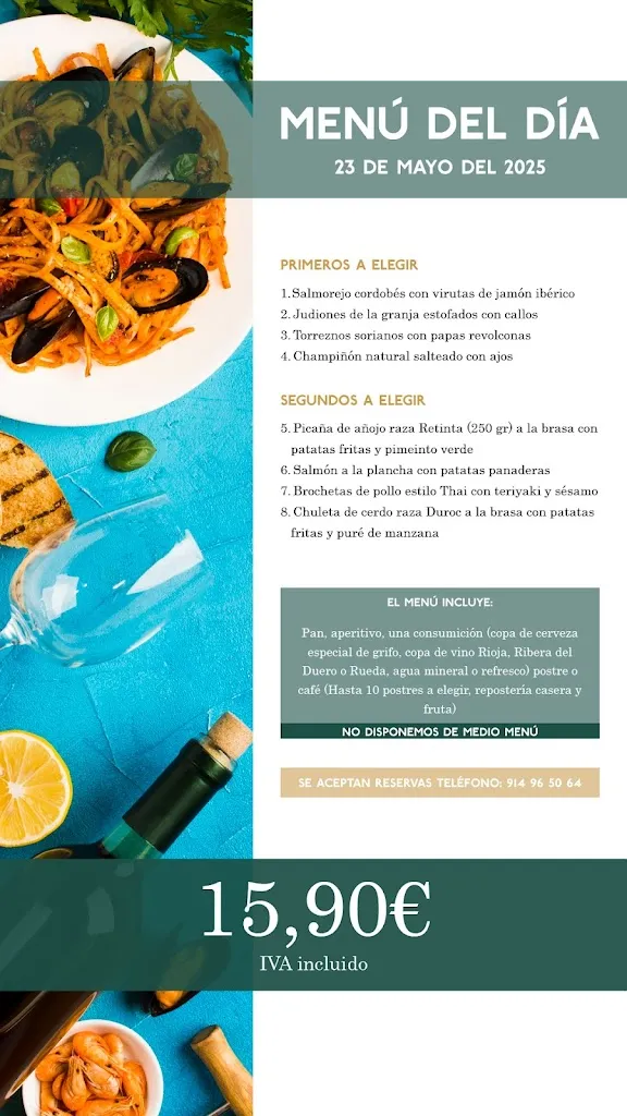 Menu_Restaurante Arturo's Planetario_Buendía_image_1