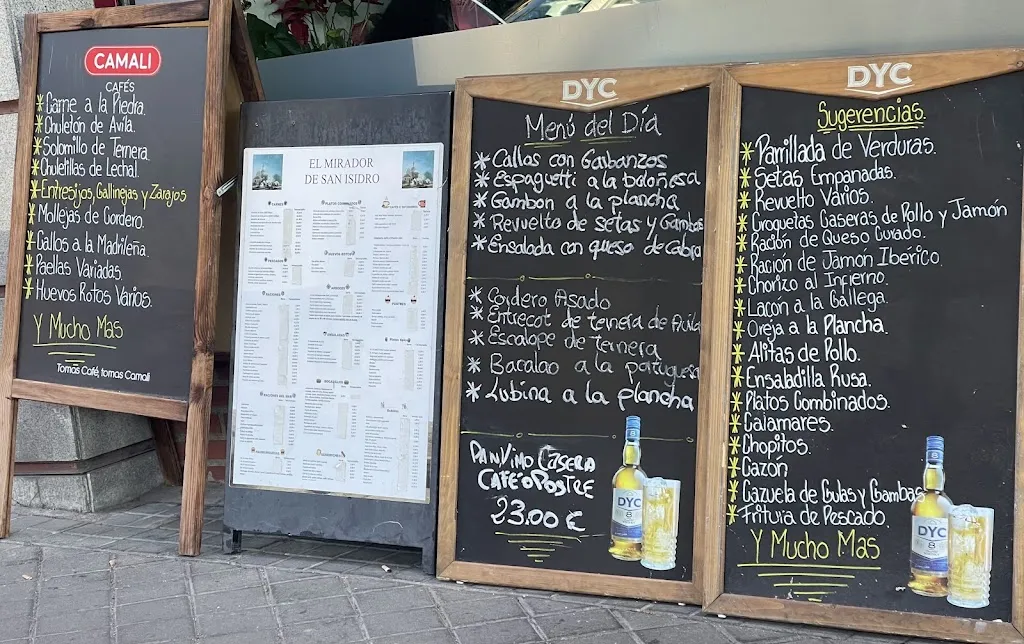 Menu_Restaurante Mirador de San Isidro_Buendía_image_2