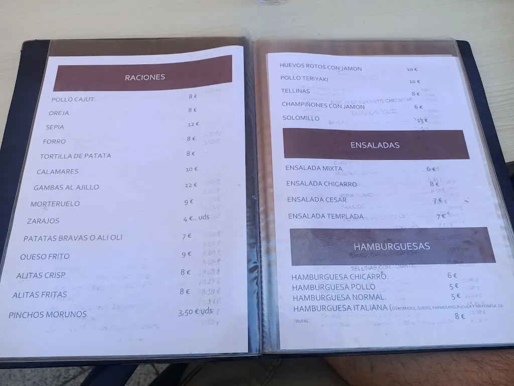 Menu_Siroko bar_Campillo de Altobuey_image_1