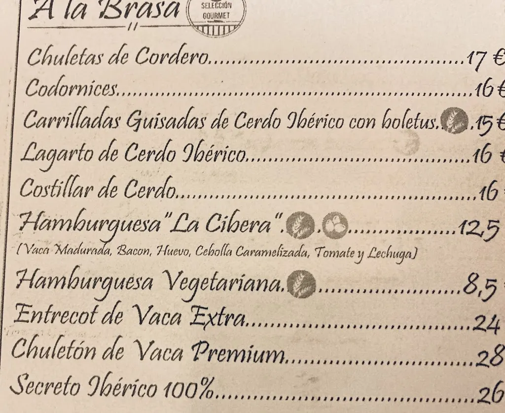 Menu_Restaurante Asador La Cibera_Campos del Paraíso_image_2