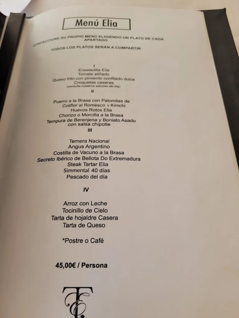 Menu_Elia's Tavern_Pozuelo_image_4