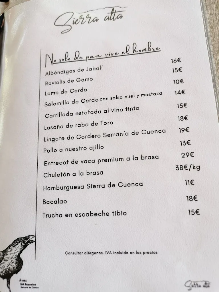 Menu_Restaurante Sierra Alta_Castillejo-Sierra_image_3