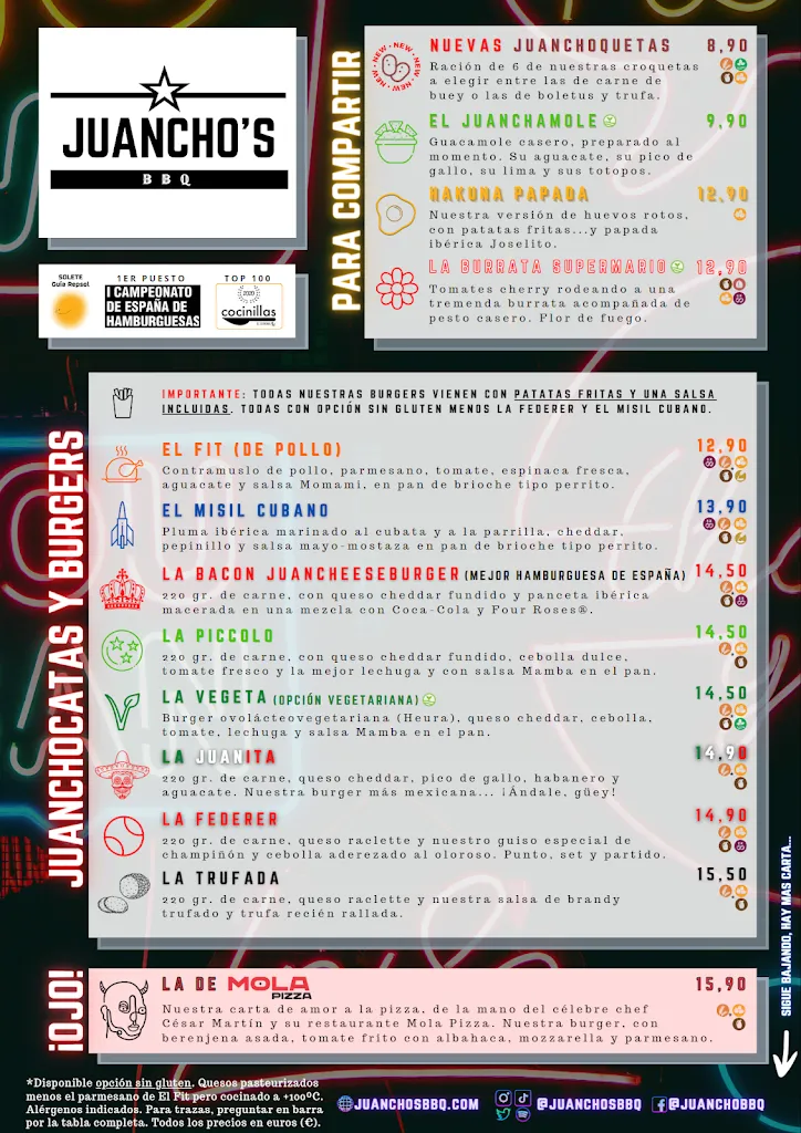 Menu_Juancho's BBQ_Pozuelo_image_1