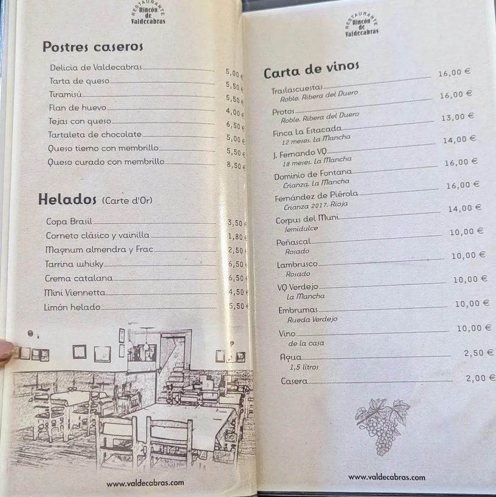 Menu_Rincón de Valdecabras_Fresneda de Altarejos_image_2