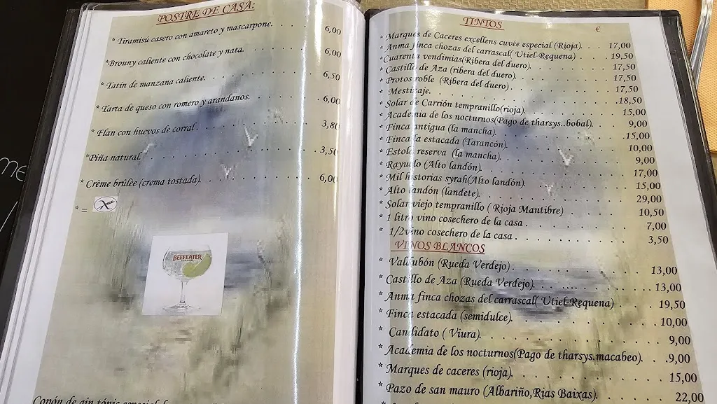 Menu_BAR-RESTAURANTE La Tasca Garrido._Henarejos_immagine_4