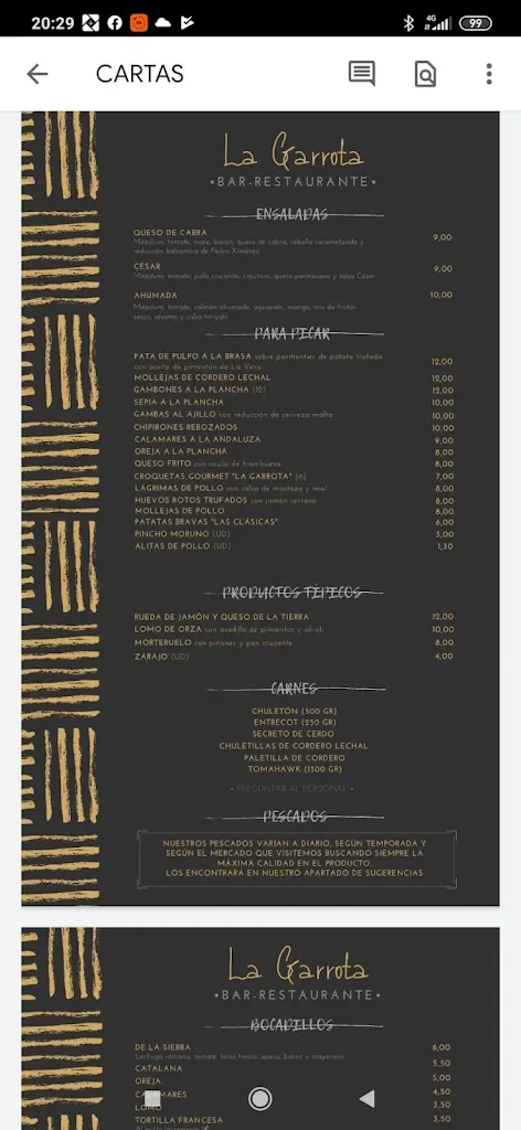 Ana Belén Muñoz_Bar Restaurante “La Garrota”_Hinojosos Los_review