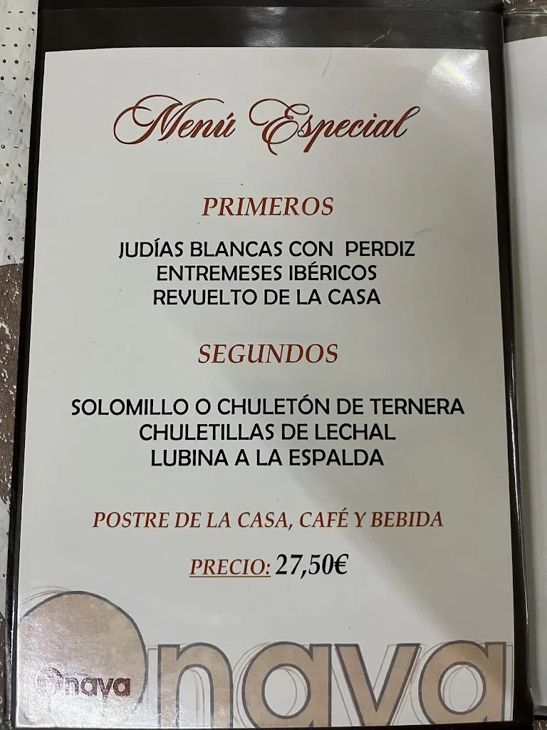 Menu_Hostal Restaurante Onaya_Honrubia_image_2