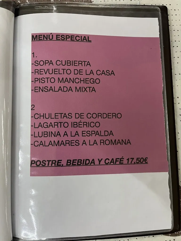 Menu_Hostal Restaurante Onaya_Honrubia_image_4