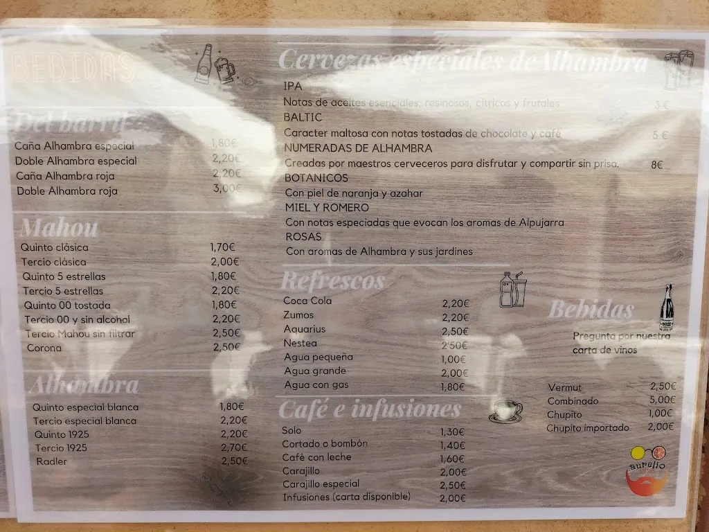 Menu_Aurelio Bistró_Riópar_immagine_2
