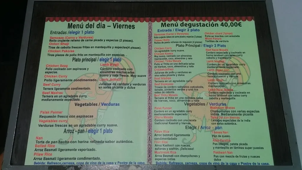 Menu_New Bombay Palace Restaurant_Baña A_image_1