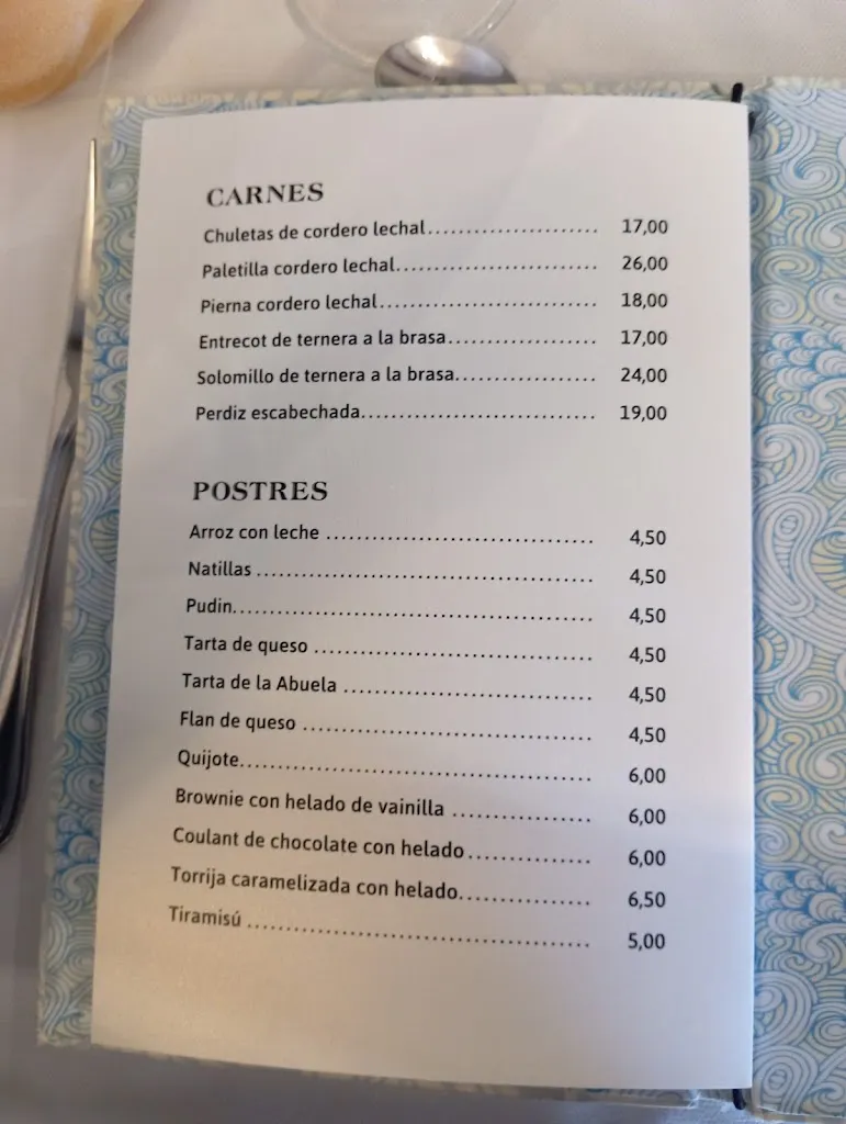 Menu_Restaurante El Chuletero_Mota de Altarejos_immagine_2