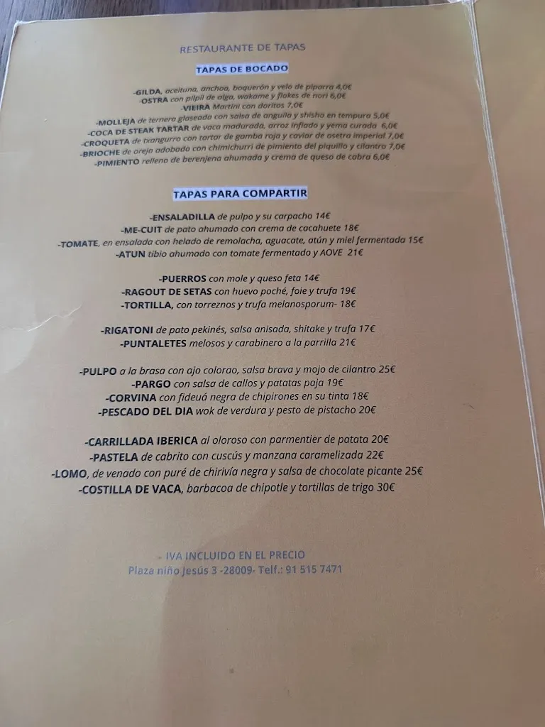 Menu_Restaurante Poncio by Willy Moya_Moya_immagine_2