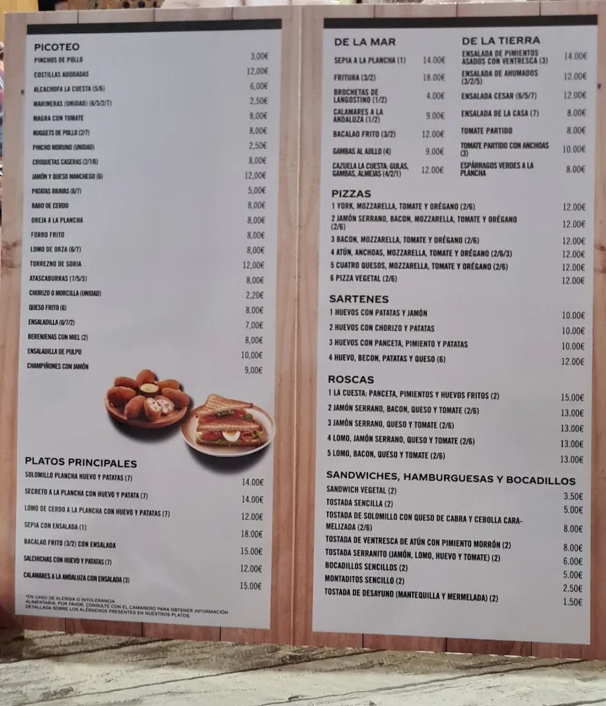 Menu_Restaurante La Cuesta_Riópar_immagine_1