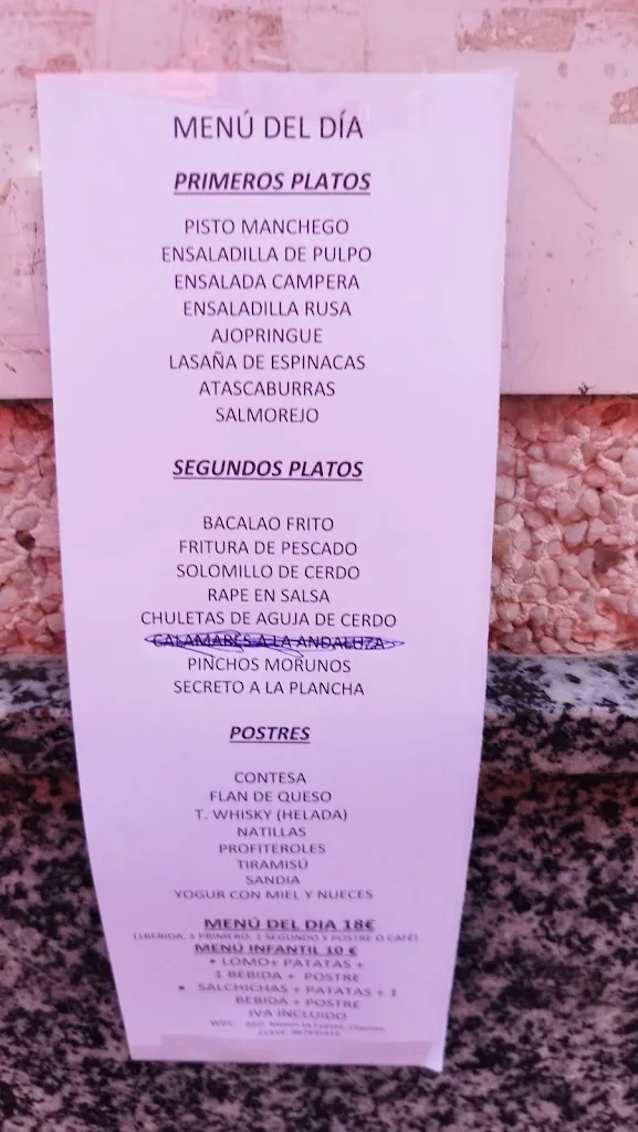 Menu_Restaurante La Cuesta_Riópar_immagine_2