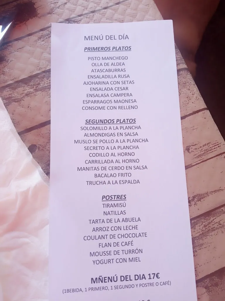 Menu_Restaurante La Cuesta_Riópar_immagine_4
