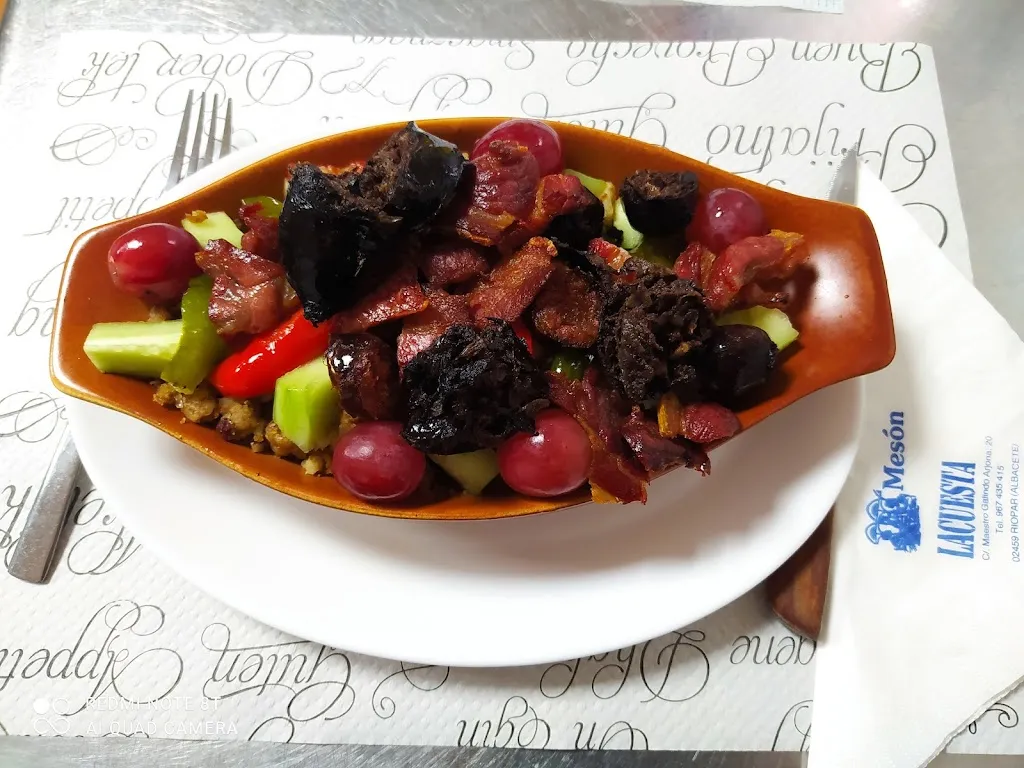 Menu_Restaurante La Cuesta_Riópar_immagine_8