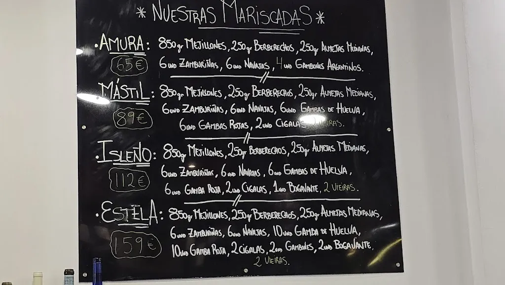 Menu_Isleño Delgado Marisqueria_Lagunaseca_image_2