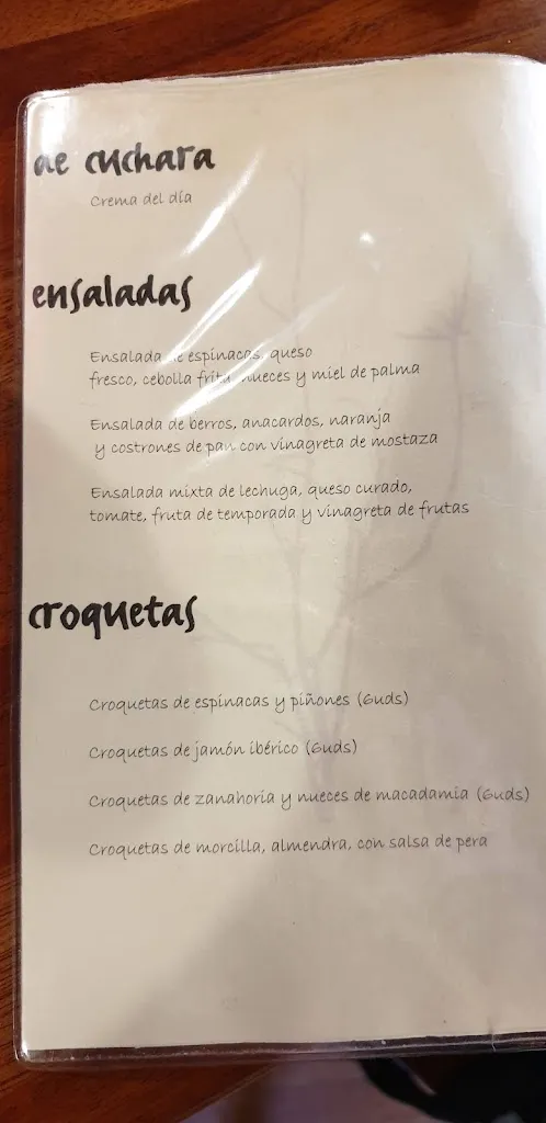 Menü_Tasca Faracho_Lagunaseca_Bild_1