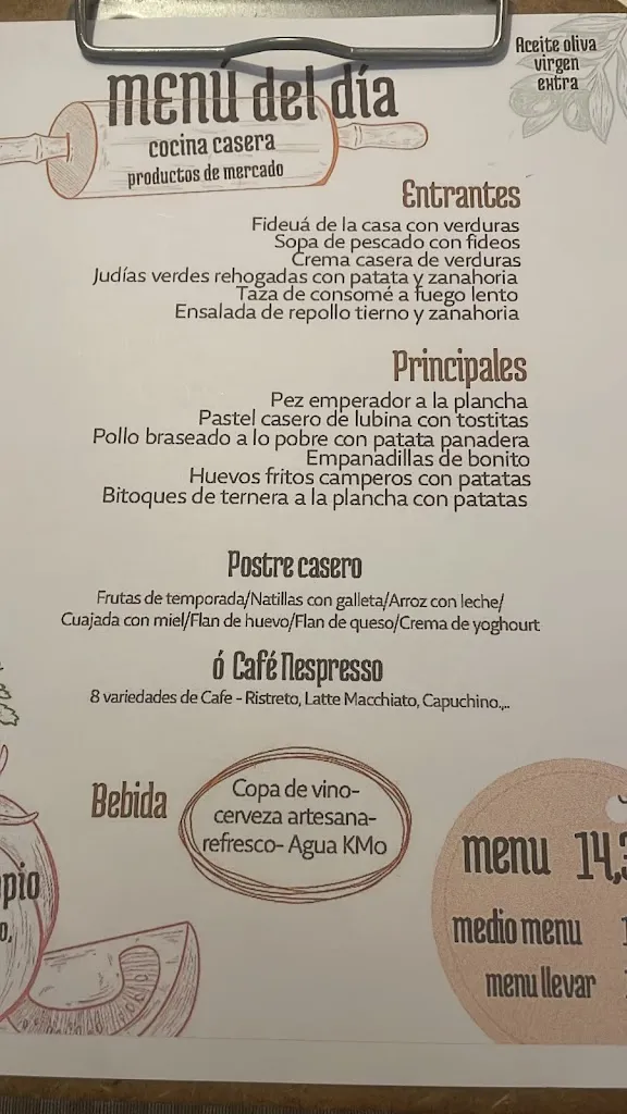 Menu_Restaurante El Pajar_Pajarón_immagine_1
