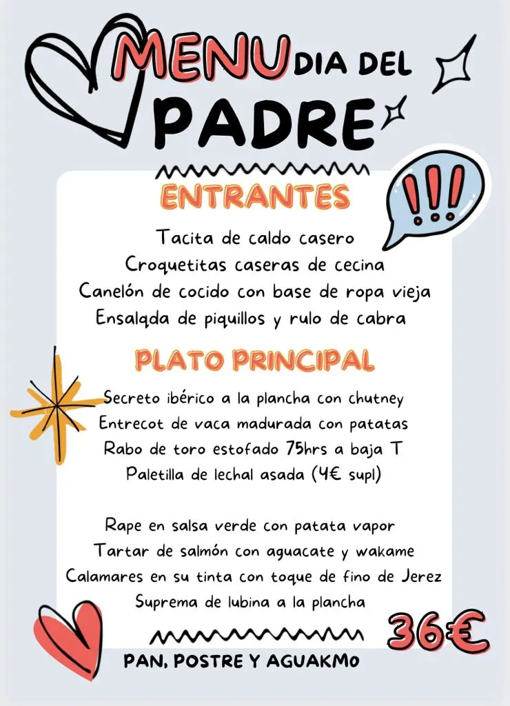 Menu_Restaurante El Pajar_Pajarón_immagine_2