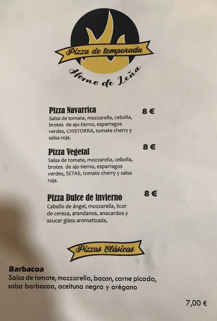 Menu_Vega Pizza._Osa de la Vega_image_2