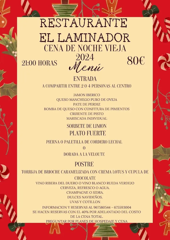 Menu_Venta el Laminador | hostal, apartamentos, restaurante_Riópar_image_1
