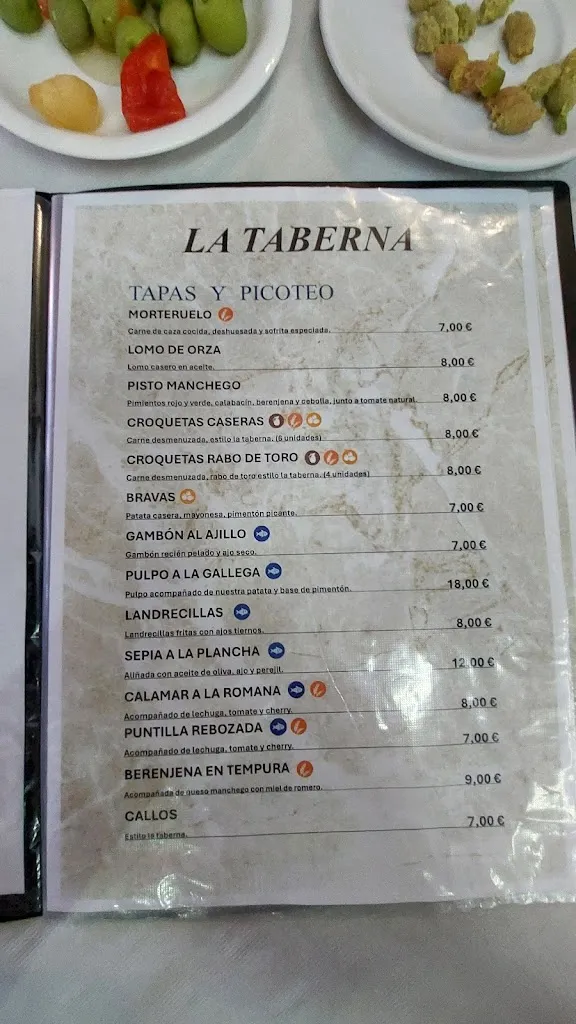 Menu_Oliver’s Tavern_Motilla del Palancar_image_3