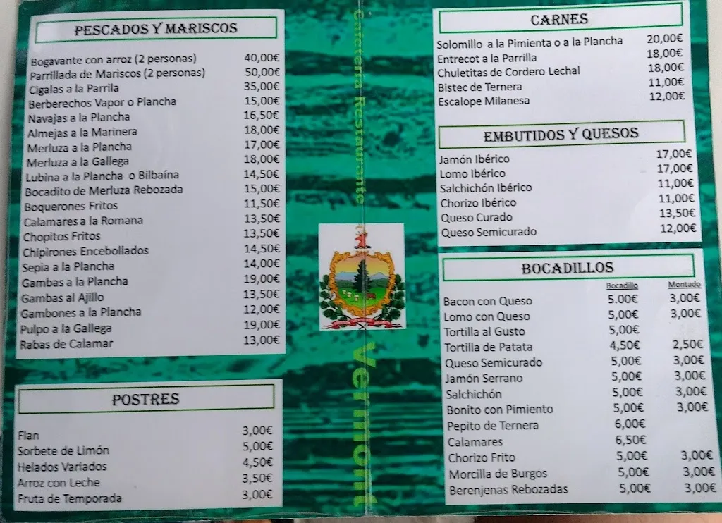 Menu_Cafetería Restaurante Vermont_Baña A_image_1