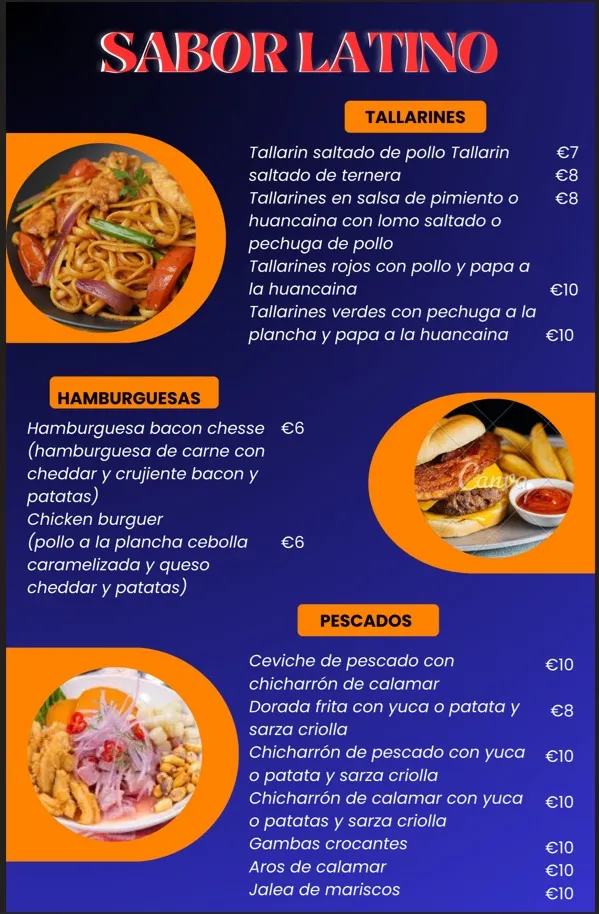 Menu_Resto-bar Sabor Latino_Motilla del Palancar_image_1
