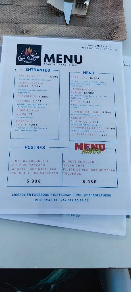 Menu_Casa del Fuego_Peraleja La_immagine_4