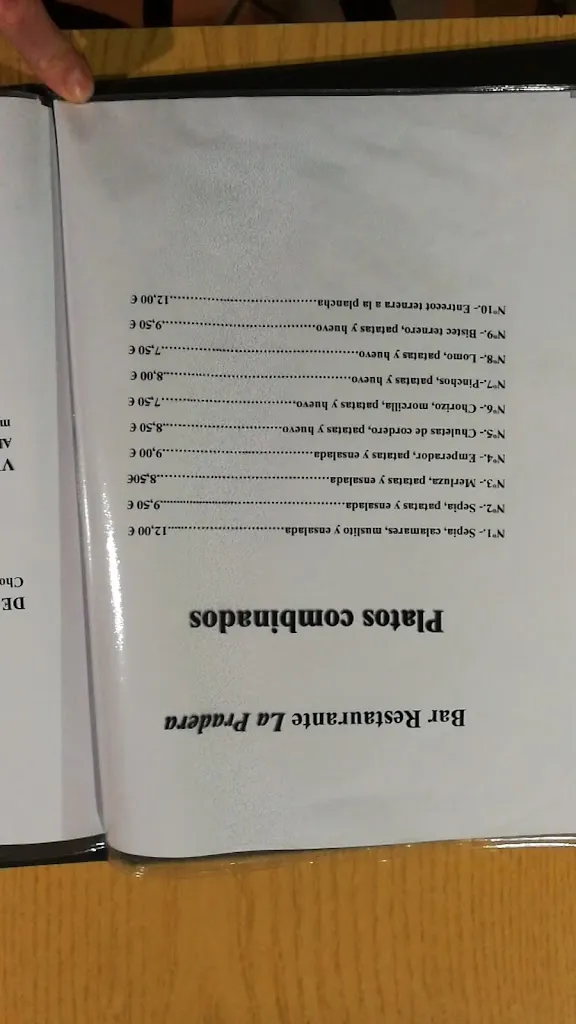 Menu_RESTAURANTE LA PRADERA._Picazo El_image_3